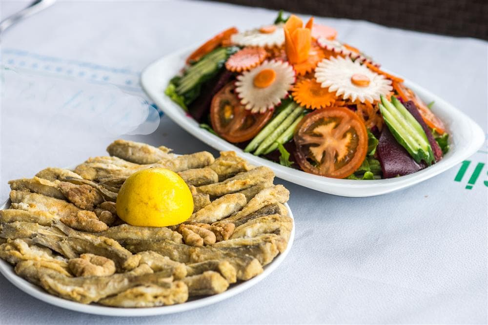 Balık ve Amasra Salatası - Bartın yöresel yemeği