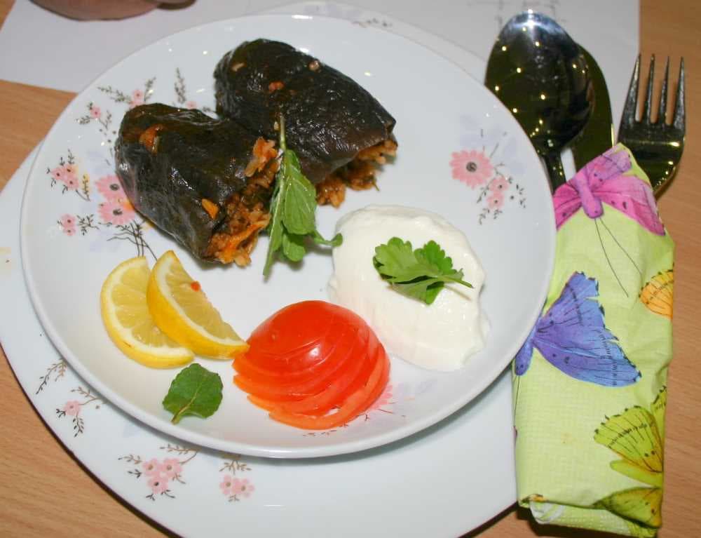Kuş Üzümlü Kuru Patlıcan Dolması - Denizli