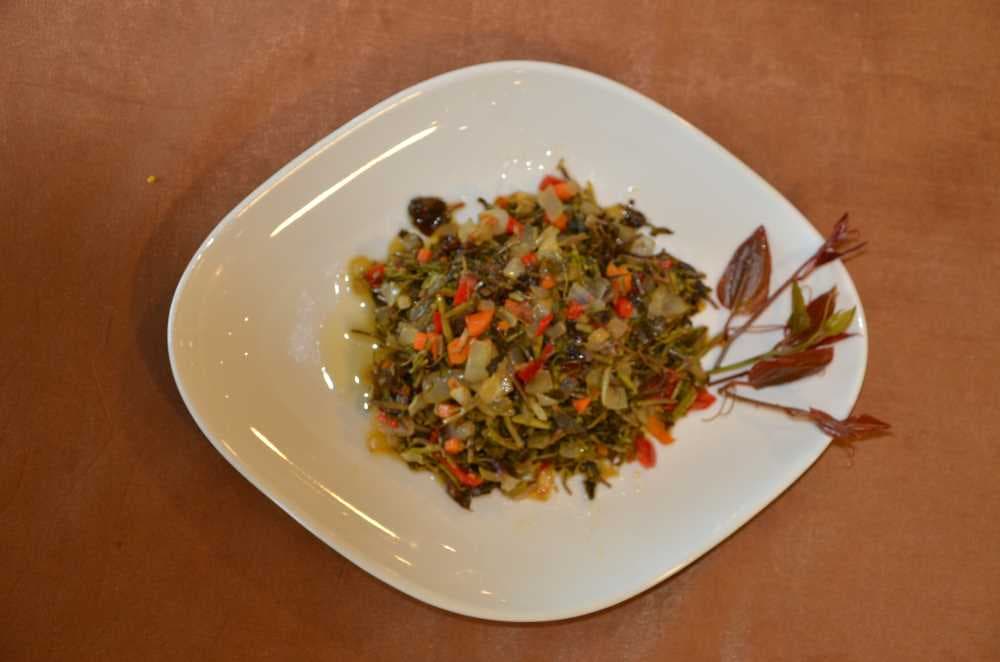 Merevcen (diken Ucu) Kavurması - Giresun